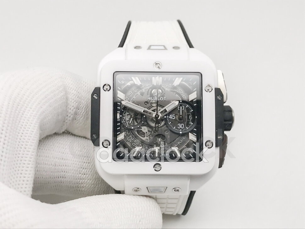 Hublot Square Bang Unico White Ceramic 821.HX.0170.RX Арт. 15012 Арт. 15012