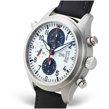 IWC Pilot's Watch Spitfire Double Chronograph German National Football Team 500 Special Limited Edition Ref. IW371803