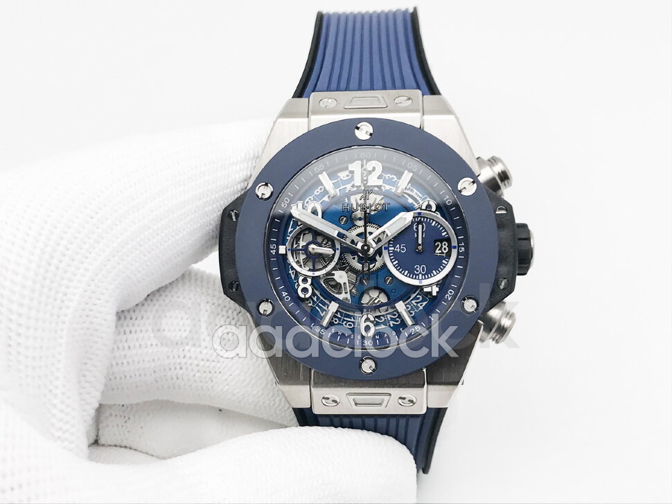 Hublot Big Bang Unico King Gold Blue Ceramic 421.NL.5170.RX Арт. HU-1207 Арт. HU-1207