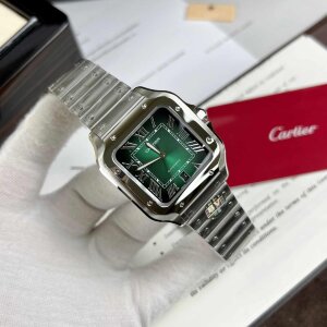 Cartier Santos De Cartier Smoky Green WSSA0062