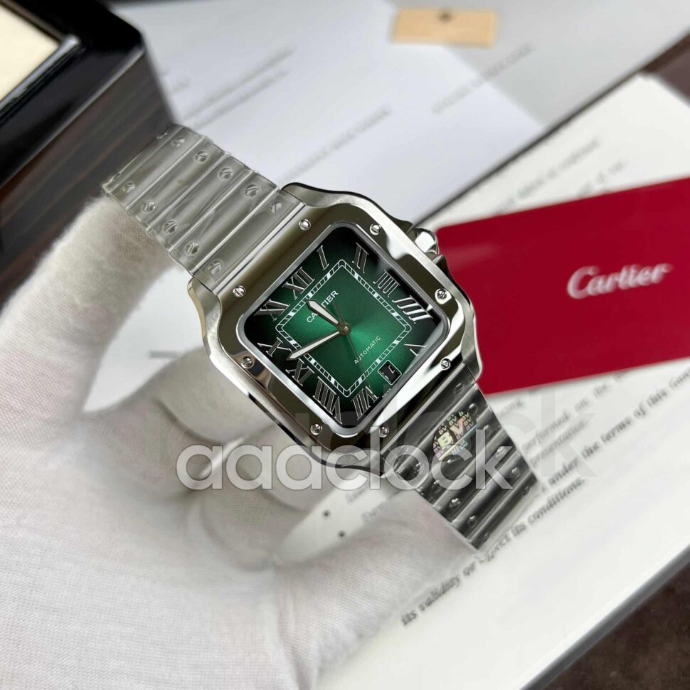 Cartier Santos De Cartier Smoky Green WSSA0062 Арт. 14115 Арт. 14115