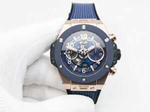 Hublot Big Bang Unico King Gold Blue Ceramic 421.OL.5180.RX