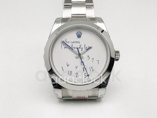 Rolex Milgauss "Who Cares I'm Already Late" Арт. RO-3653 Арт. RO-3653
