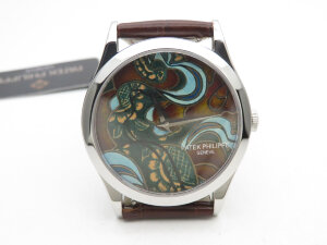 Patek Philippe Calatrava 5077P Bhutan Textiles 5077P-103