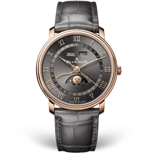 Blancpain Villeret Quantieme Complet 40mm 6654-3610-55B