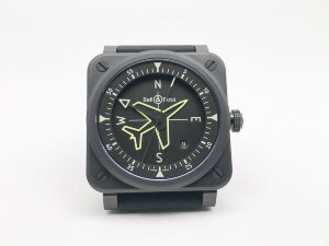 Bell &amp; Ross BR 03 Gyrocompass BR03A-CPS-CE-SRB