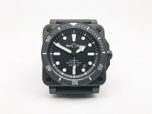 Bell &amp; Ross BR-03 Diver Black Matte Ceramic BR03A-D-BL-CE-SRB
