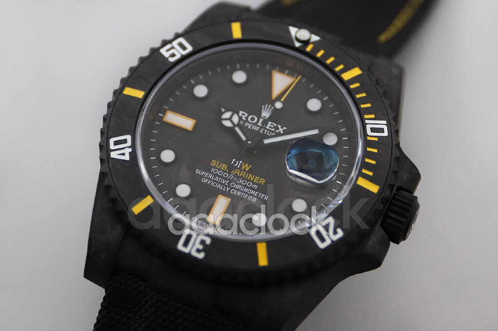 Rolex Submariner DiW All Carbon Yellow Арт. 15366 Арт. 15366