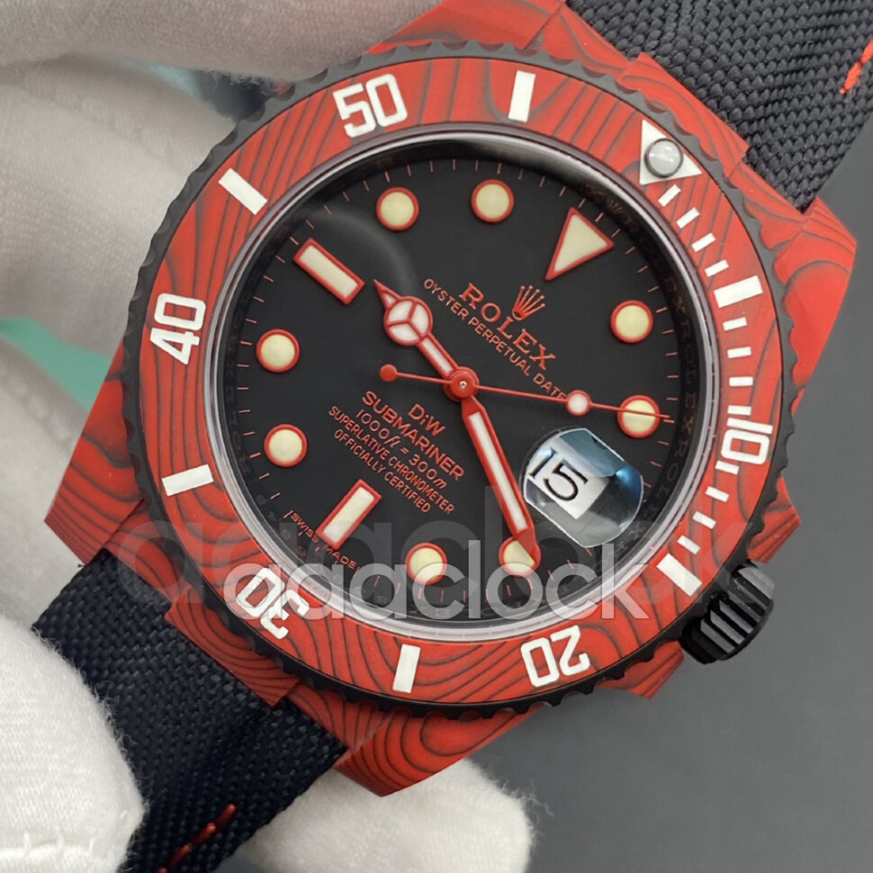 Rolex Submariner DiW Red Carbon Арт. 15369 Арт. 15369