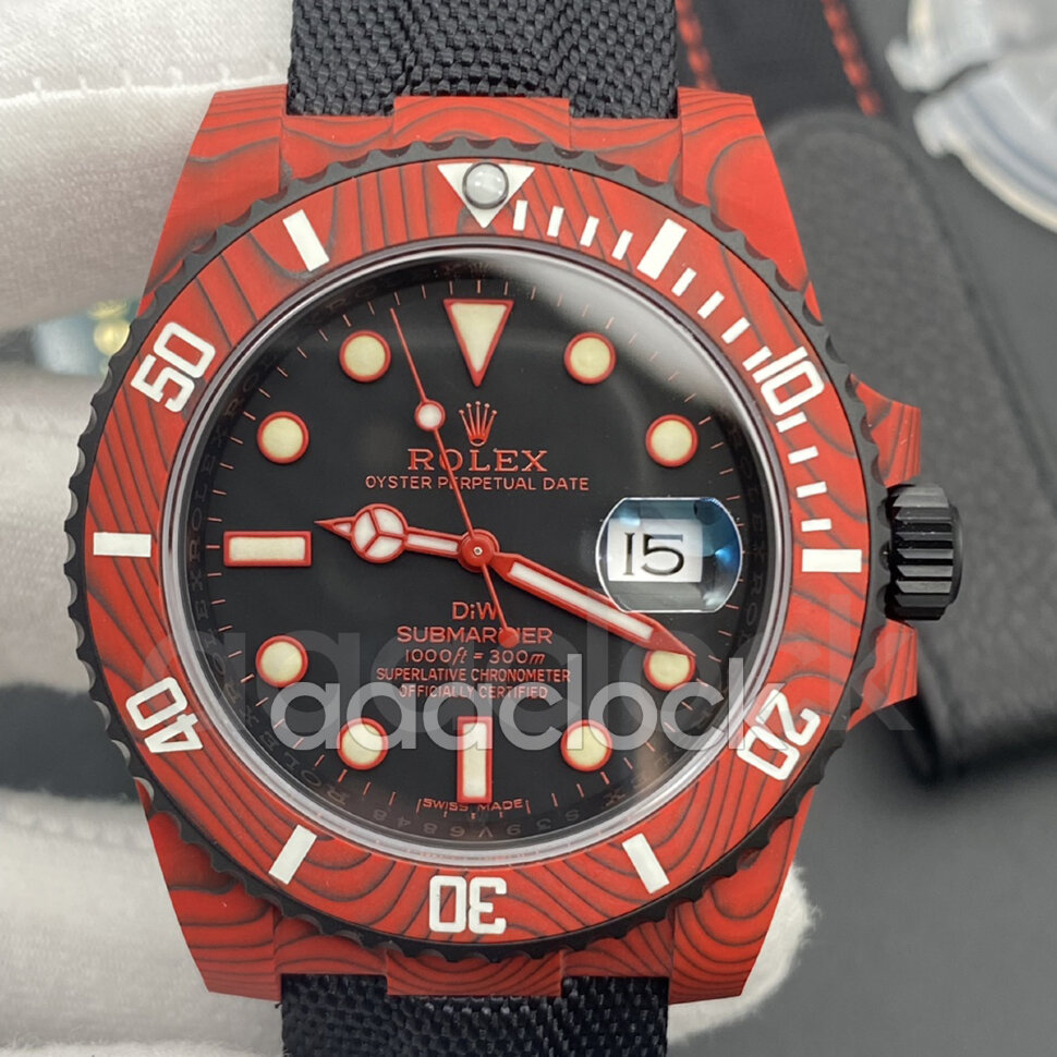 Rolex Submariner DiW Red Carbon Арт. 15369 Арт. 15369