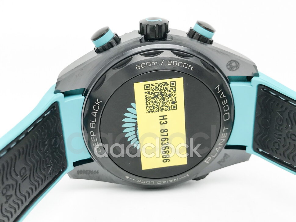 Omega Seamaster Planet Ocean 600M Deep Black ETNZ Edition 215.92.46.51.01.003 Арт. OM-1903 Арт. OM-1903