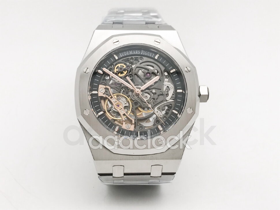 Audemars Piguet Royal Oak Double Balance Wheel Openworked 15407ST.OO.1220ST.01 Арт. AP-0134 Арт. AP-0134