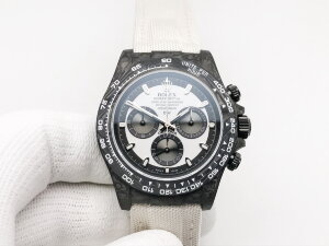 Rolex Cosmograph Daytona Carbon Cream invert