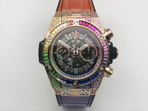 Hublot Big Bang Unico Rainbow King Gold 411.OX.9910.LR.0999