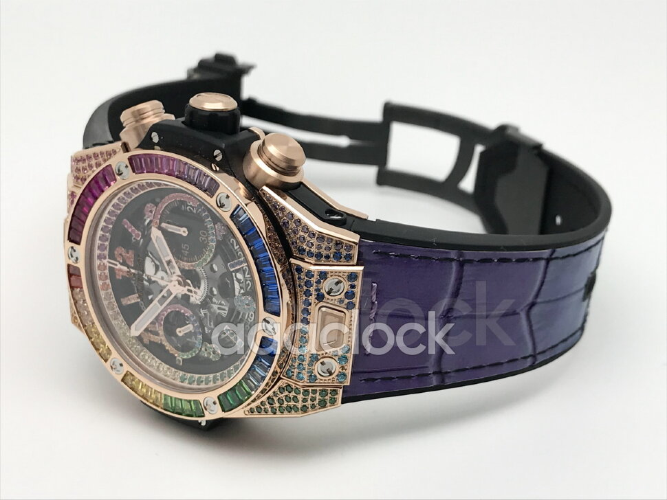 Hublot Big Bang Unico Rainbow King Gold 411.OX.9910.LR.0999 Арт. HU-1214 Арт. HU-1214