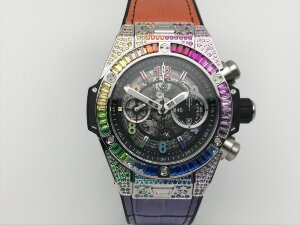 Hublot Big Bang Unico Titanium Rainbow 411.NX.1117.LR.0999