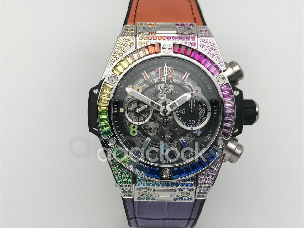 Hublot Big Bang Unico Titanium Rainbow 411.NX.1117.LR.0999 Арт. HU-1224 Арт. HU-1224