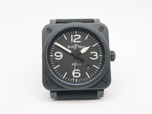 Bell &amp; Ross BR 03 Black Matte BR03A-BL-CE-SRB