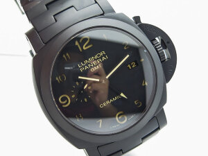 Panerai Luminor 1950 3 Days PAM00438 Tuttonero GMT Ceramic