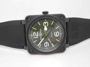 Bell &amp; Ross BR 03 92 Military Type Ceramic