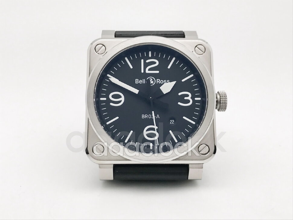 Bell & Ross BR 03 Black Steel BR03A-BL-ST-SRB Арт. 659 Арт. 659