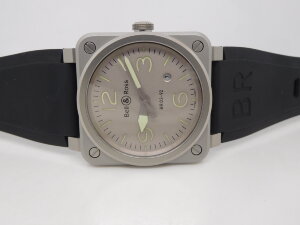 Bell &amp; Ross BR 03-92 Horolum BR0392-GR-ST/SCA