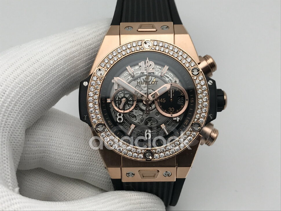 Hublot Big Bang Unico King Gold Diamonds 421.OX.1180.RX.1104 Арт. HU-1210 Арт. HU-1210