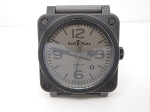 Bell &amp; Ross BR 03-92 Black Ceramic BR0392-COMMANDO-CE