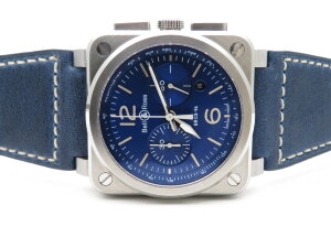 Bell &amp; Ross BR 03-94 Aviation BR0394-BLU-ST-SCA